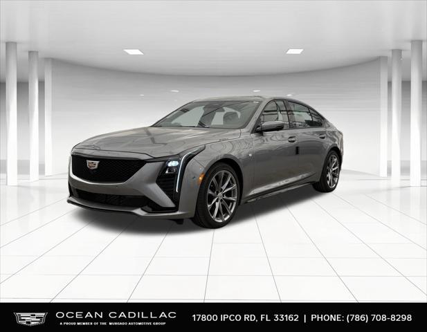 new 2025 Cadillac CT5 car, priced at $49,615