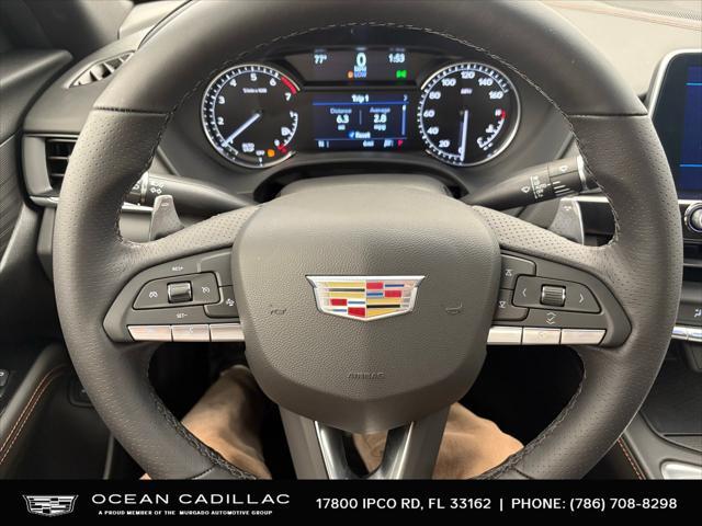 new 2025 Cadillac CT4 car, priced at $42,090