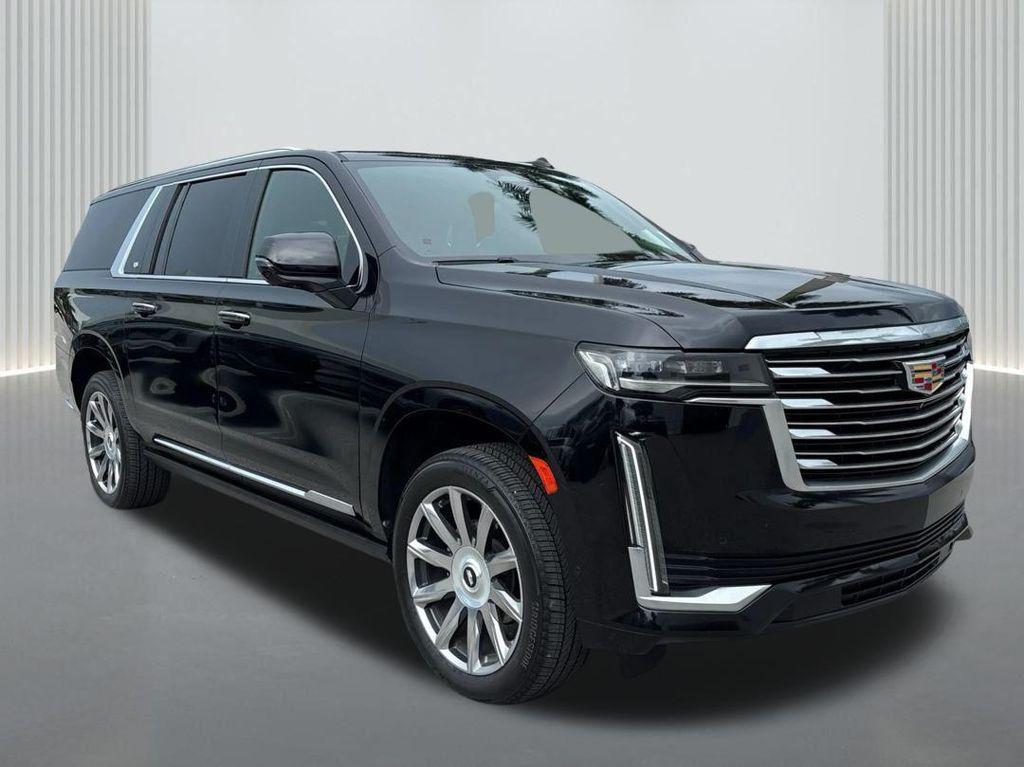 used 2021 Cadillac Escalade ESV car, priced at $69,990