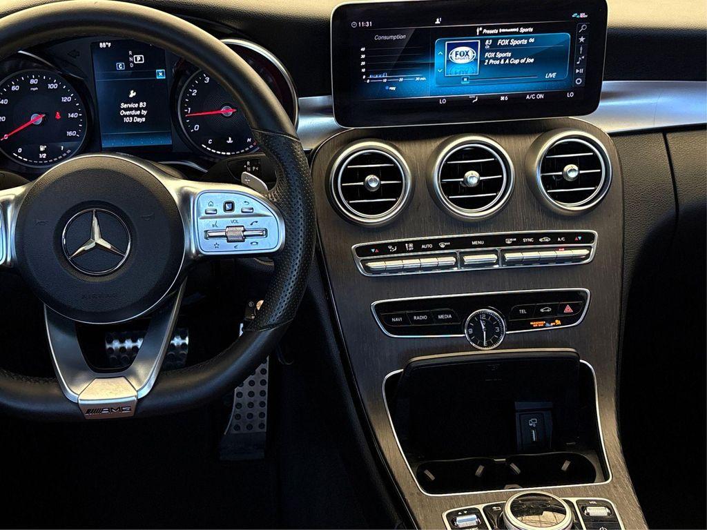 used 2019 Mercedes-Benz C-Class car, priced at $18,686