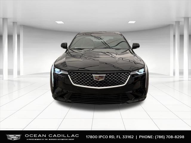 new 2025 Cadillac CT4 car, priced at $47,035