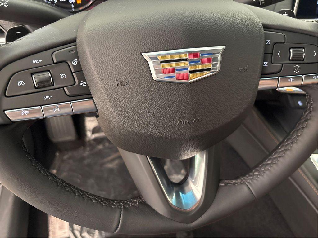 new 2025 Cadillac CT4 car, priced at $46,535