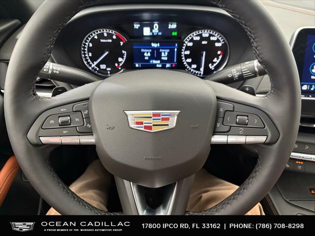 new 2025 Cadillac CT4 car, priced at $47,035