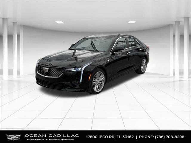 new 2025 Cadillac CT4 car, priced at $48,035