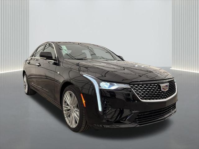 new 2025 Cadillac CT4 car, priced at $46,535