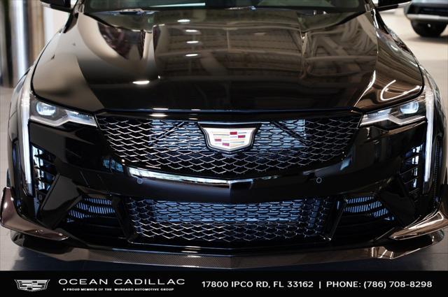 new 2025 Cadillac CT4 car, priced at $80,535