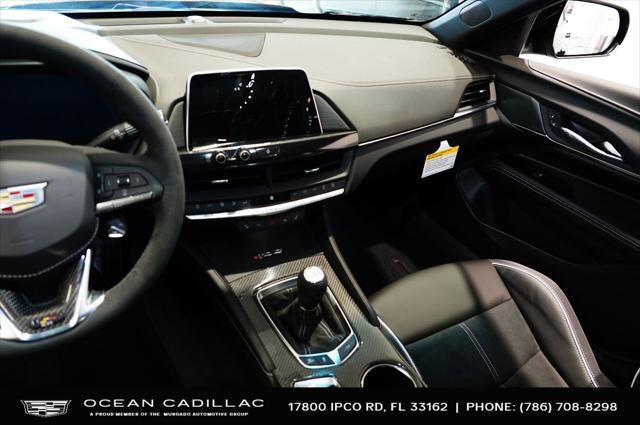 new 2025 Cadillac CT4 car, priced at $80,535