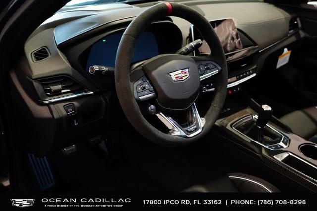 new 2025 Cadillac CT4 car, priced at $80,535