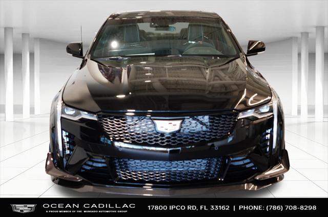 new 2025 Cadillac CT4 car, priced at $80,535