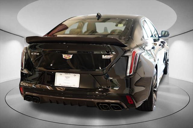 new 2025 Cadillac CT4 car, priced at $80,535