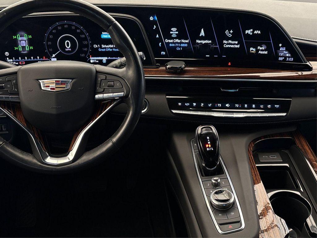 used 2022 Cadillac Escalade car, priced at $71,751