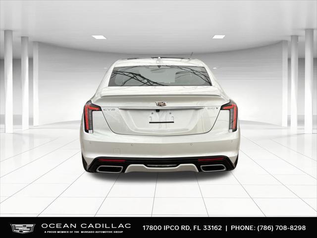 new 2025 Cadillac CT5 car, priced at $51,665