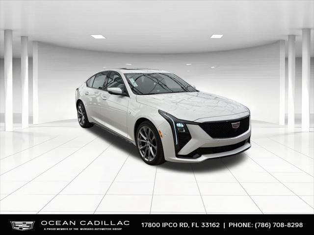 new 2025 Cadillac CT5 car, priced at $51,665