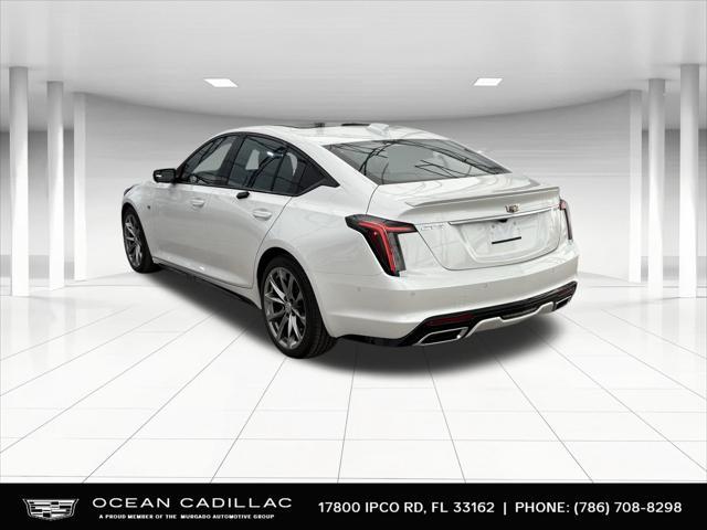 new 2025 Cadillac CT5 car, priced at $51,665