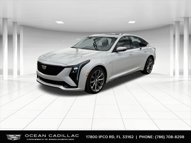 new 2025 Cadillac CT5 car, priced at $51,665