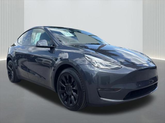 used 2021 Tesla Model Y car, priced at $27,000