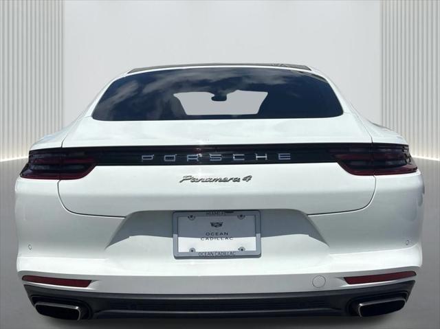 used 2018 Porsche Panamera e-Hybrid car, priced at $43,000