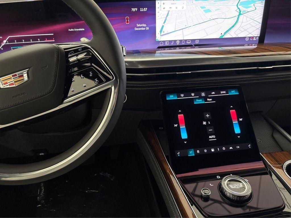 new 2025 Cadillac Escalade car, priced at $123,815