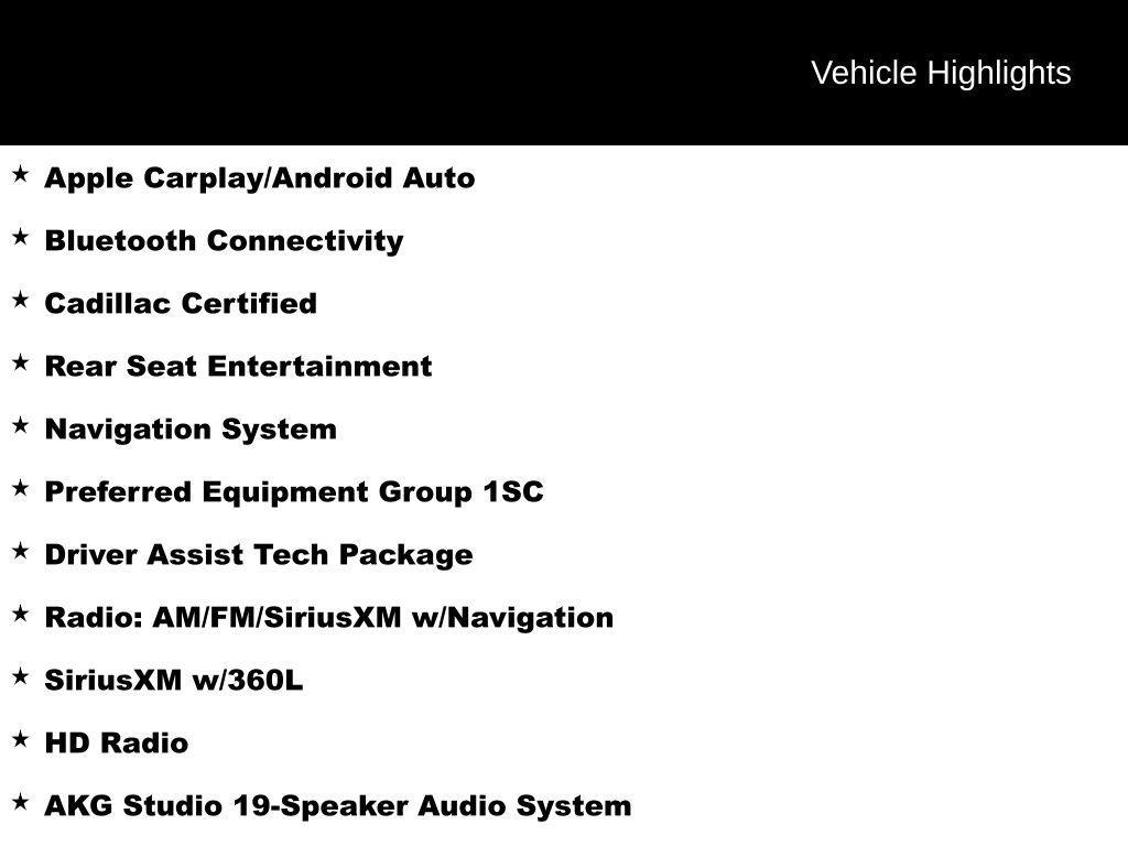 used 2021 Cadillac Escalade ESV car, priced at $67,694