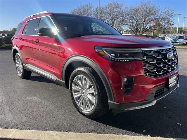 new 2025 Ford Explorer car, priced at $55,137