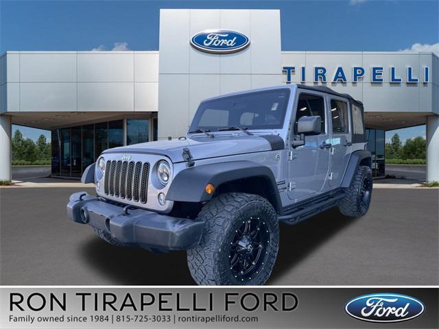 used 2018 Jeep Wrangler JK Unlimited car, priced at $21,277