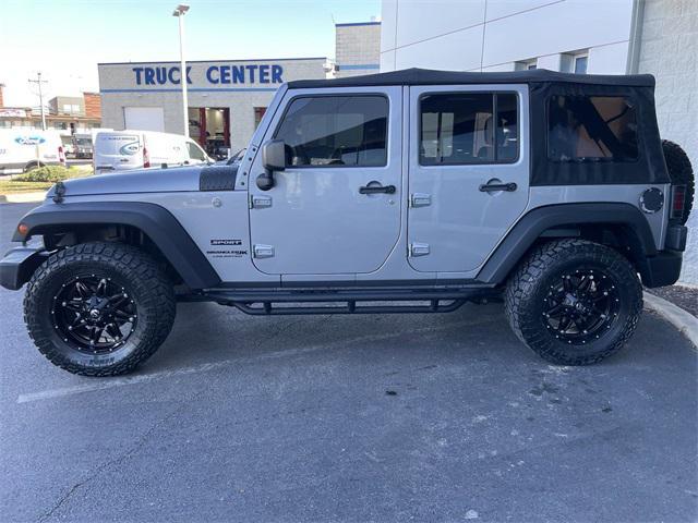 used 2018 Jeep Wrangler JK Unlimited car, priced at $23,077