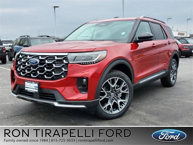 new 2025 Ford Explorer car, priced at $56,253
