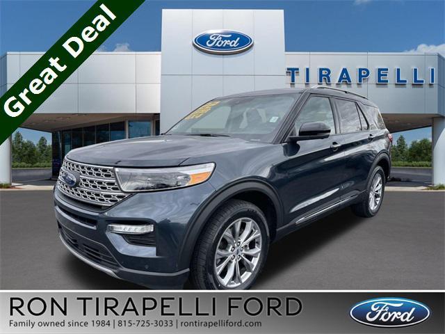 used 2022 Ford Explorer car, priced at $33,679