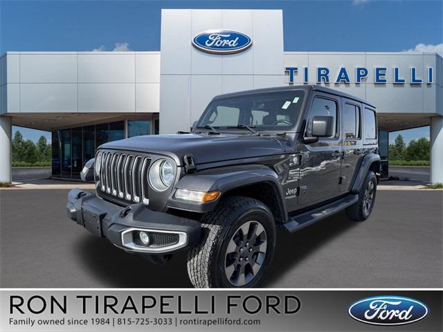 used 2018 Jeep Wrangler Unlimited car, priced at $20,997