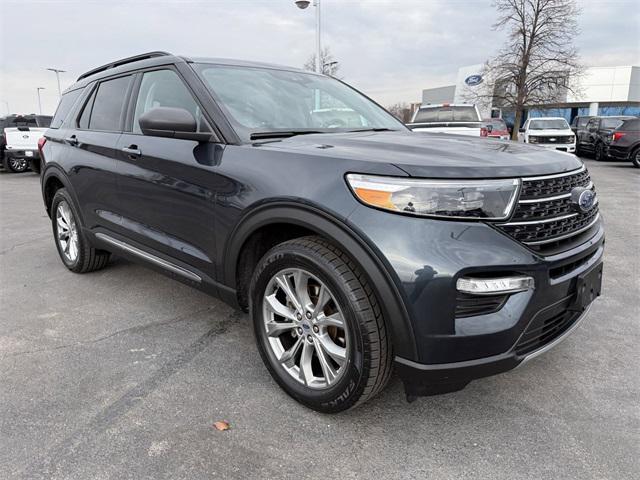 used 2022 Ford Explorer car, priced at $34,477