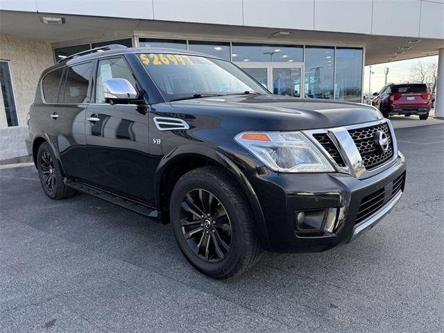 used 2020 Nissan Armada car, priced at $25,977