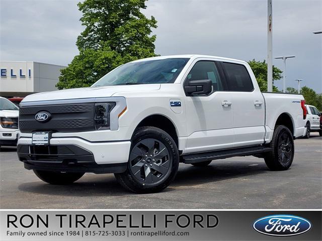 new 2025 Ford F-150 Lightning car, priced at $63,359