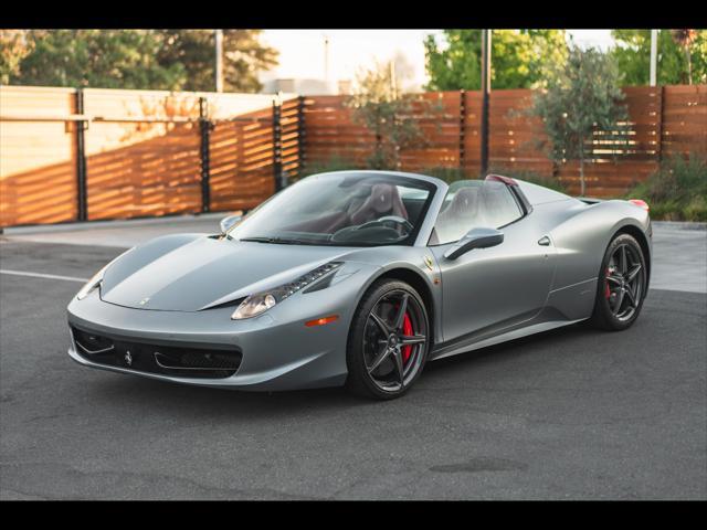 used 2015 Ferrari 458 Spider car, priced at $249,000