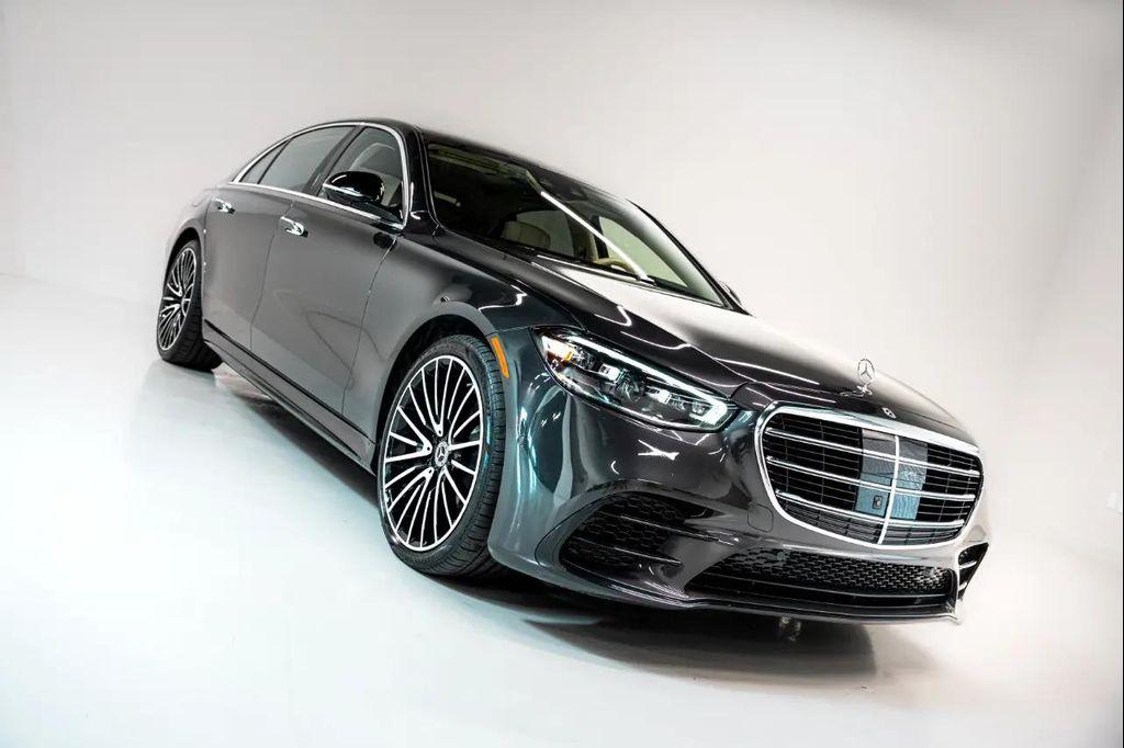 used 2022 Mercedes-Benz S-Class car, priced at $85,000