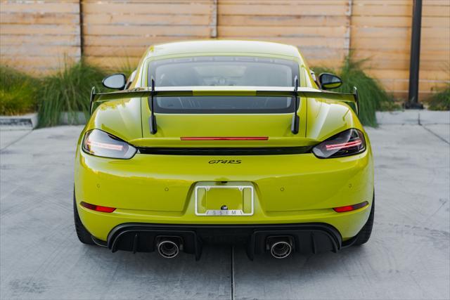 used 2023 Porsche 718 Cayman car, priced at $249,000