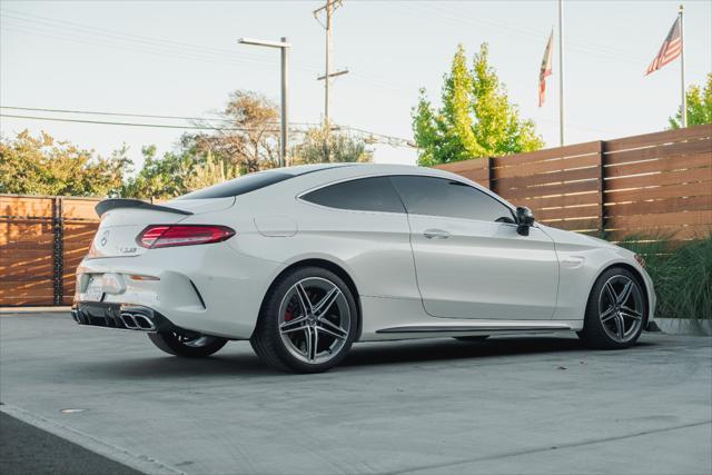 used 2021 Mercedes-Benz AMG C 63 car, priced at $65,000