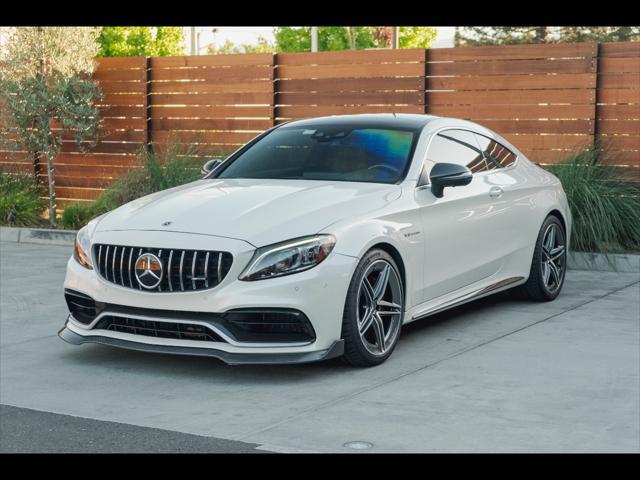 used 2021 Mercedes-Benz AMG C 63 car, priced at $65,000