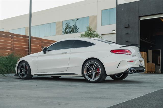 used 2021 Mercedes-Benz AMG C 63 car, priced at $65,000