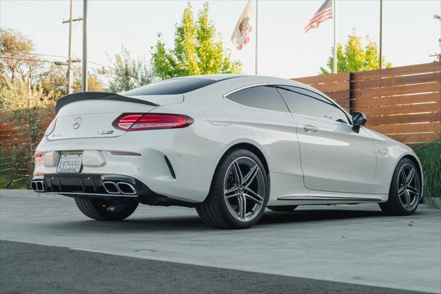 used 2021 Mercedes-Benz AMG C 63 car, priced at $65,000