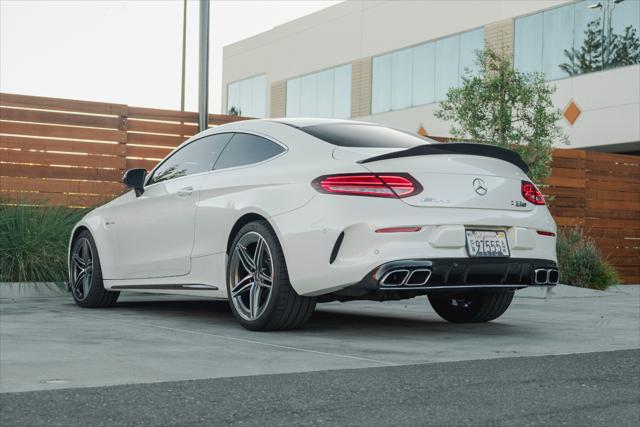 used 2021 Mercedes-Benz AMG C 63 car, priced at $65,000