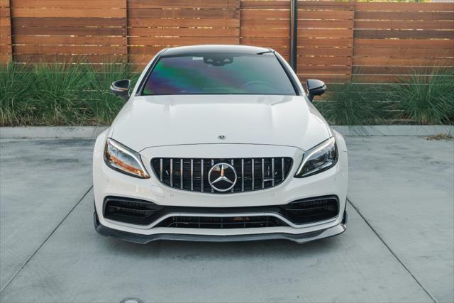 used 2021 Mercedes-Benz AMG C 63 car, priced at $65,000