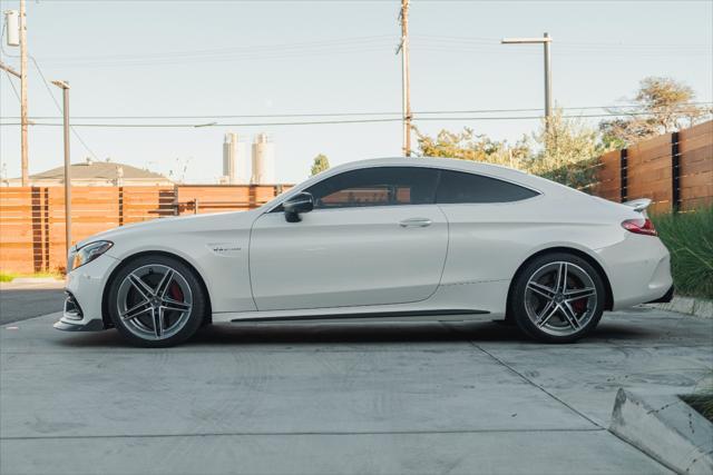 used 2021 Mercedes-Benz AMG C 63 car, priced at $65,000