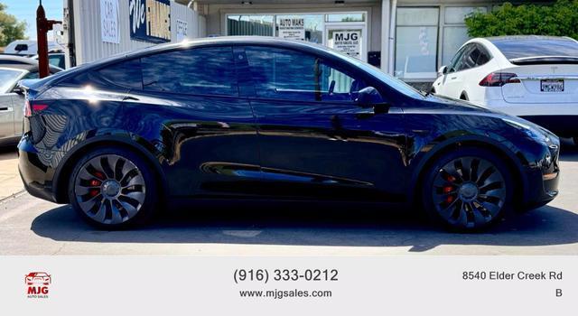 used 2022 Tesla Model Y car, priced at $33,495