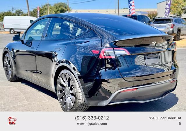 used 2022 Tesla Model Y car, priced at $33,495