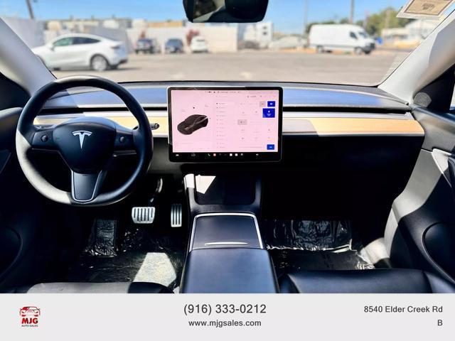 used 2022 Tesla Model Y car, priced at $33,495