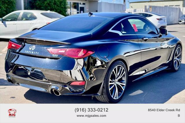 used 2022 INFINITI Q60 car, priced at $23,499