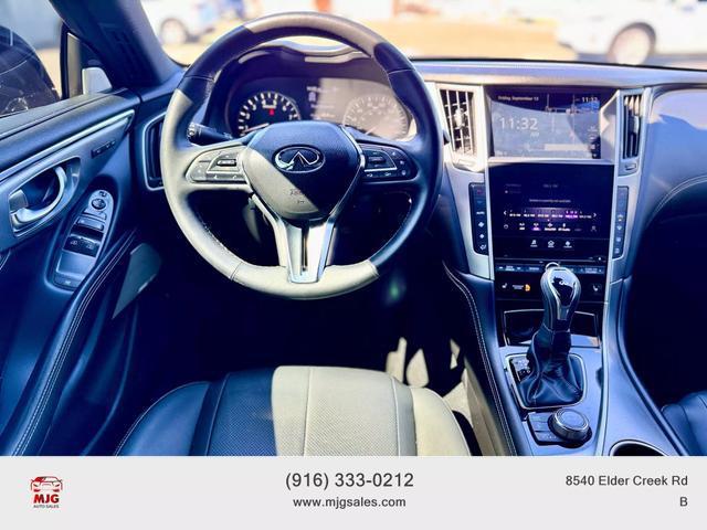 used 2022 INFINITI Q60 car, priced at $24,225