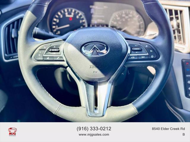 used 2022 INFINITI Q60 car, priced at $23,499