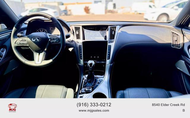 used 2022 INFINITI Q60 car, priced at $24,225