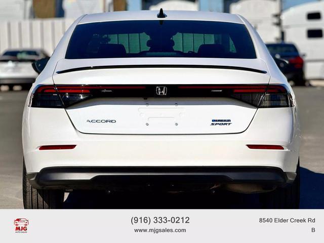 used 2023 Honda Accord Hybrid car, priced at $25,650